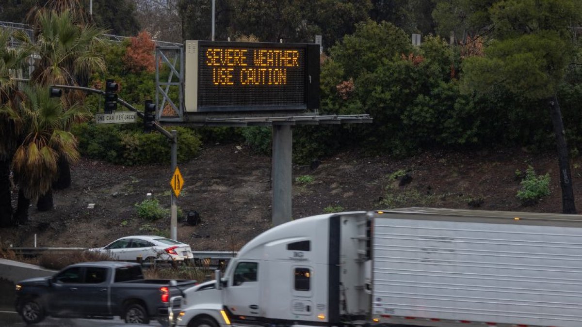 (Alerta por tiempo extremo en California, en una imagen de archivo/David McNew/AFP)