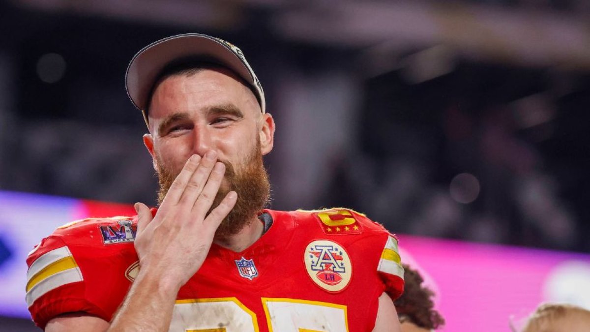 Travis Kelce, jugador de los Kansas City Chiefs 