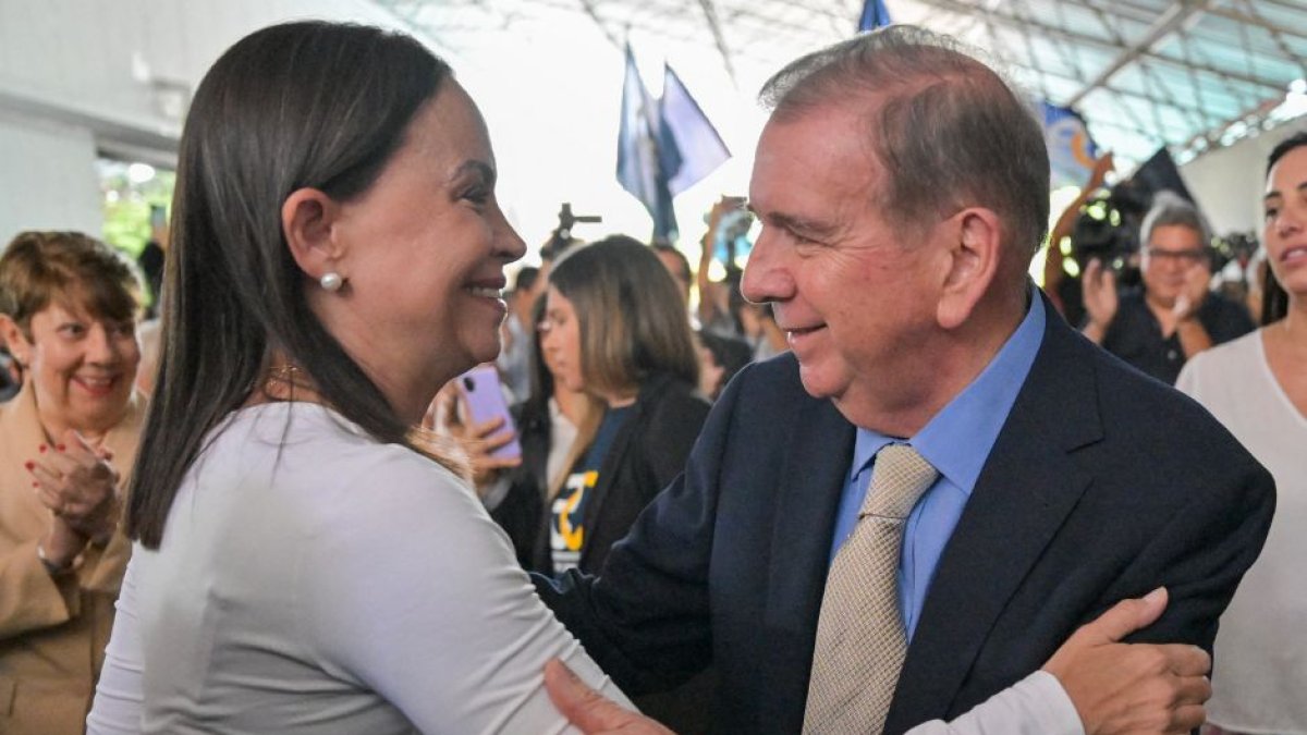 María Corina Machado y Edmundo González Urrutia