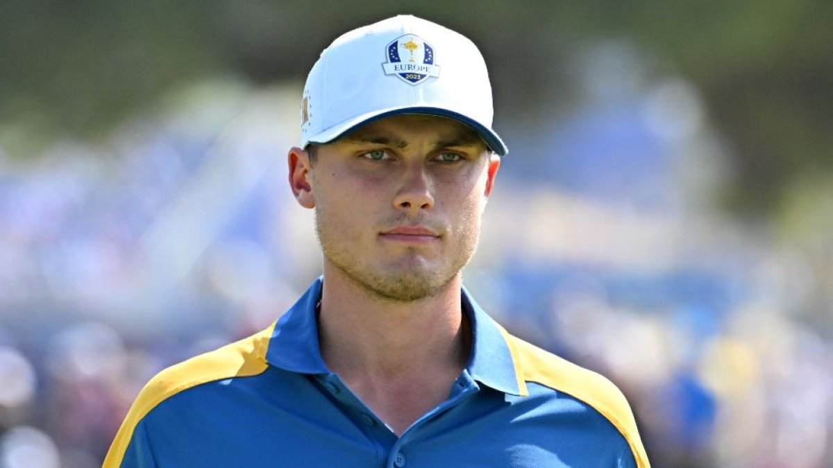 Ludvig Aberg, en una foto de archivo. (Alberto Pizzoli/AFP)