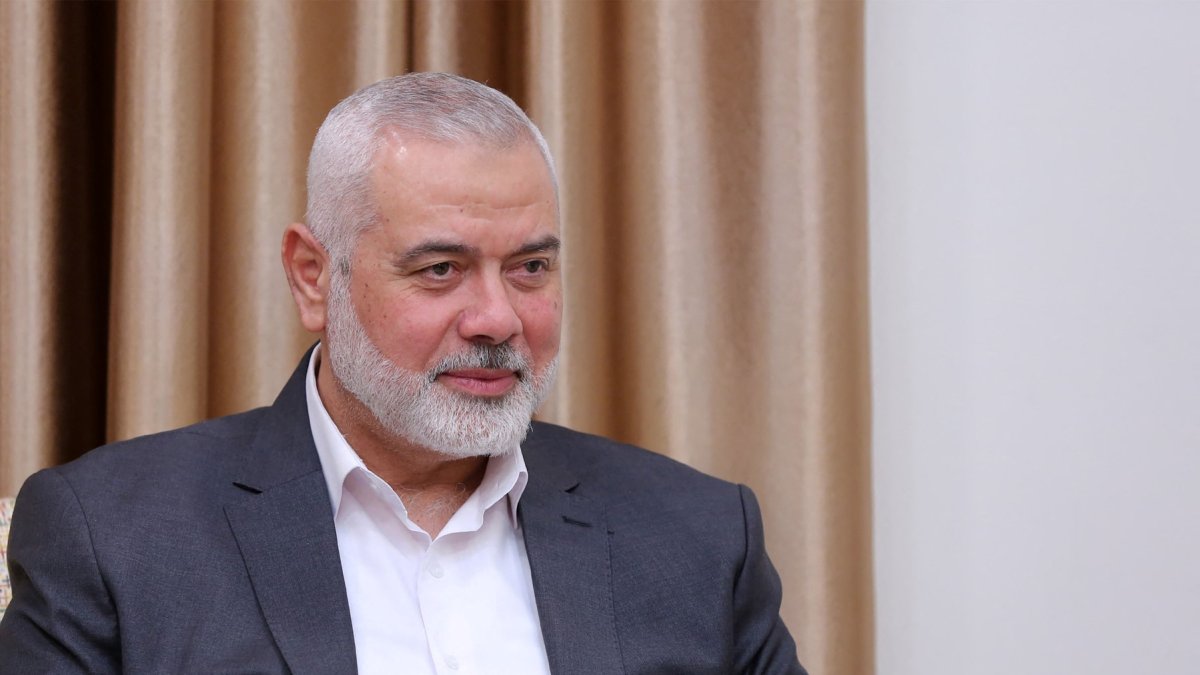 Ismail Haniya, political leader of Hamas.