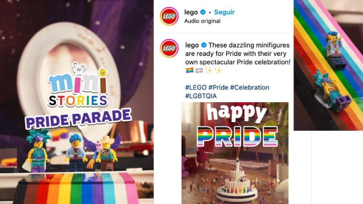 Lego's LGBT campaign for kids.