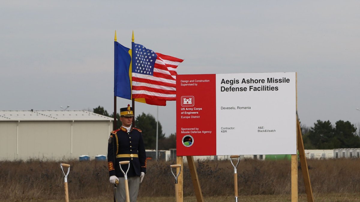 File image of a U.S. base located in Romania.