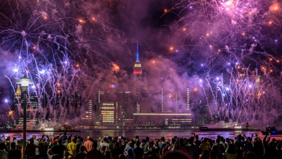 Celebración del Día de la Independencia en la ciudad de Nueva York