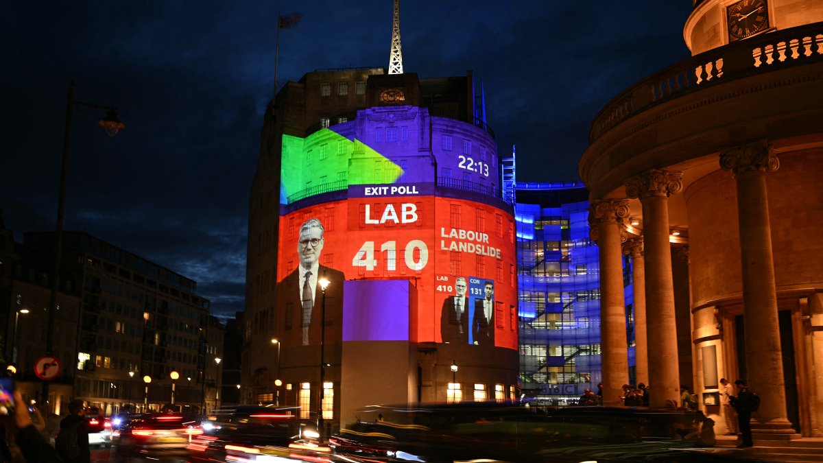El Partido Laborista liderado por Keir Starmer ganará 410 escaños en las elecciones generales británicas