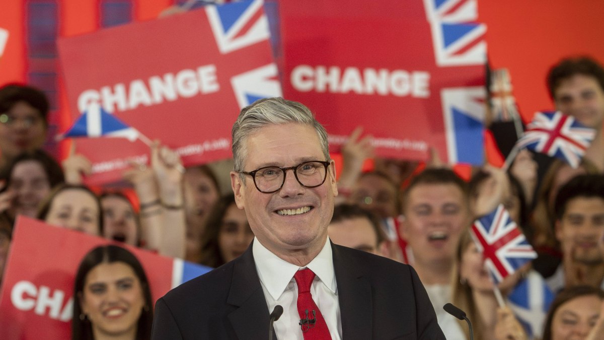 El líder del Partido Laborista, Keir Starmer