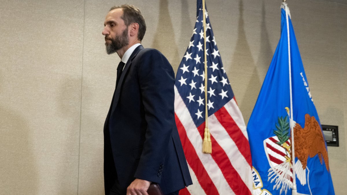 El fiscal especial Jack Smith