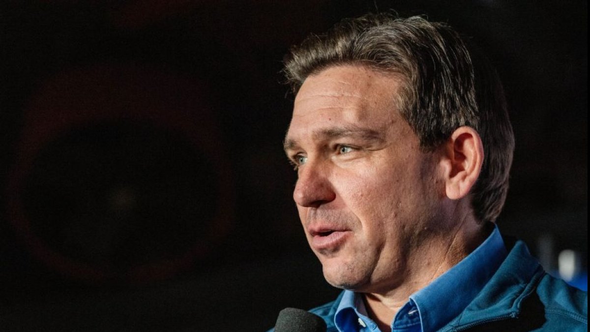 El gobernador de Florida, Ron DeSantis