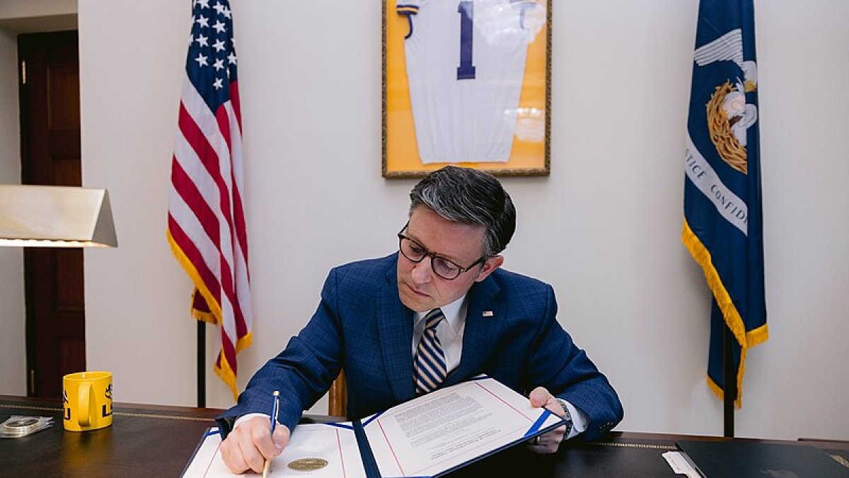 Mike Johnson- Office of Speaker Mike Johnson- Wikimedia Commons