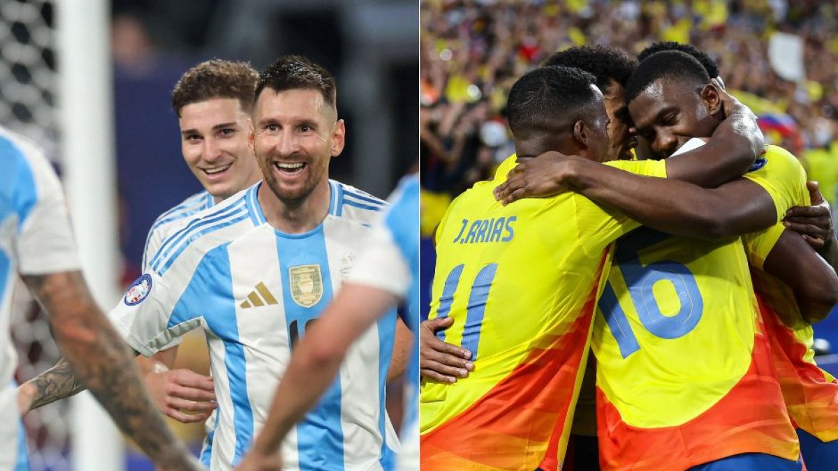 Argentina and Colombia