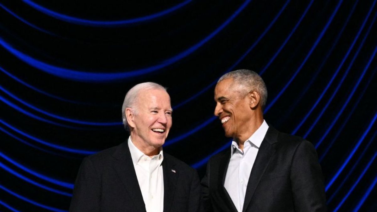 Joe Biden and Barack Obama