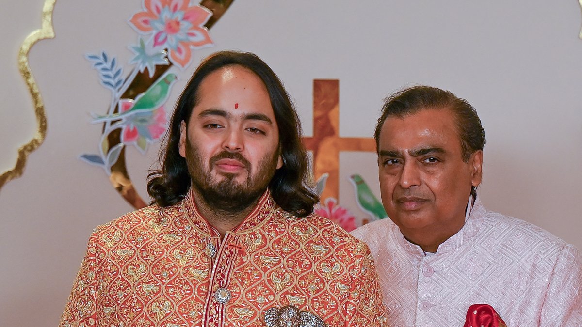 Anant y Mukesh Ambani
