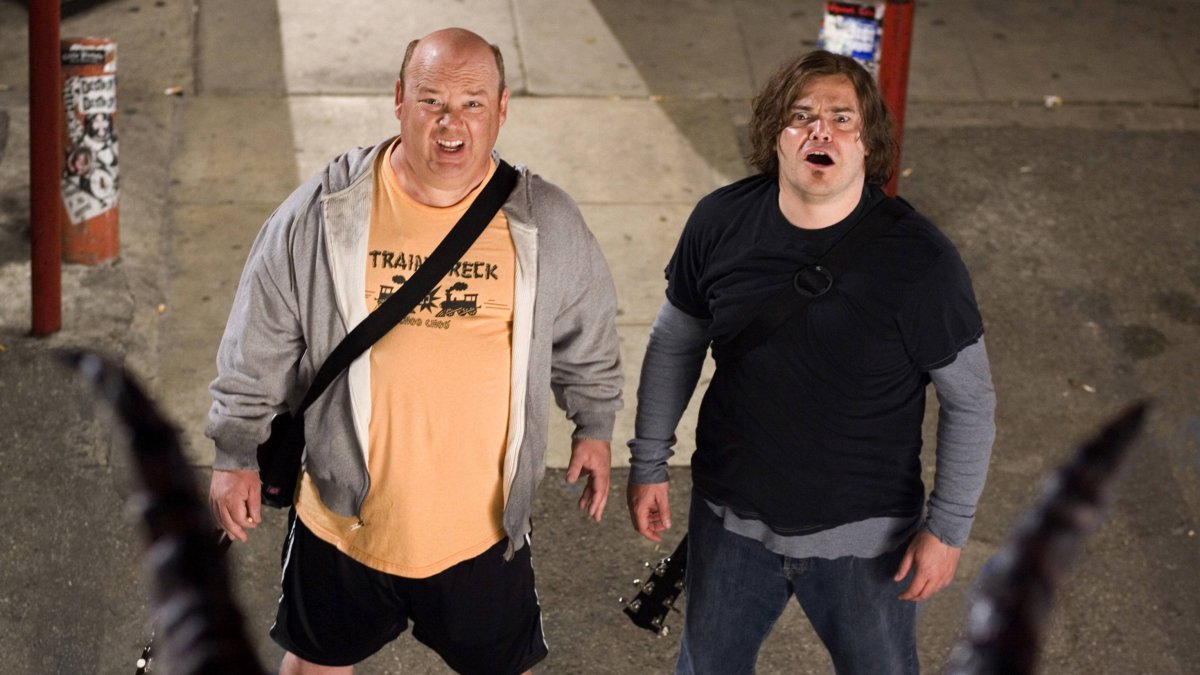 Kyle Gass y Jack Black en 'Tenacious D: The Pick of Destiny'