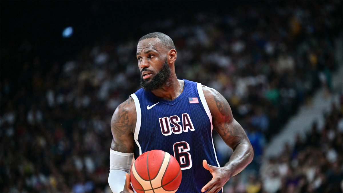 LeBron James, en el preolímpico de París 2024