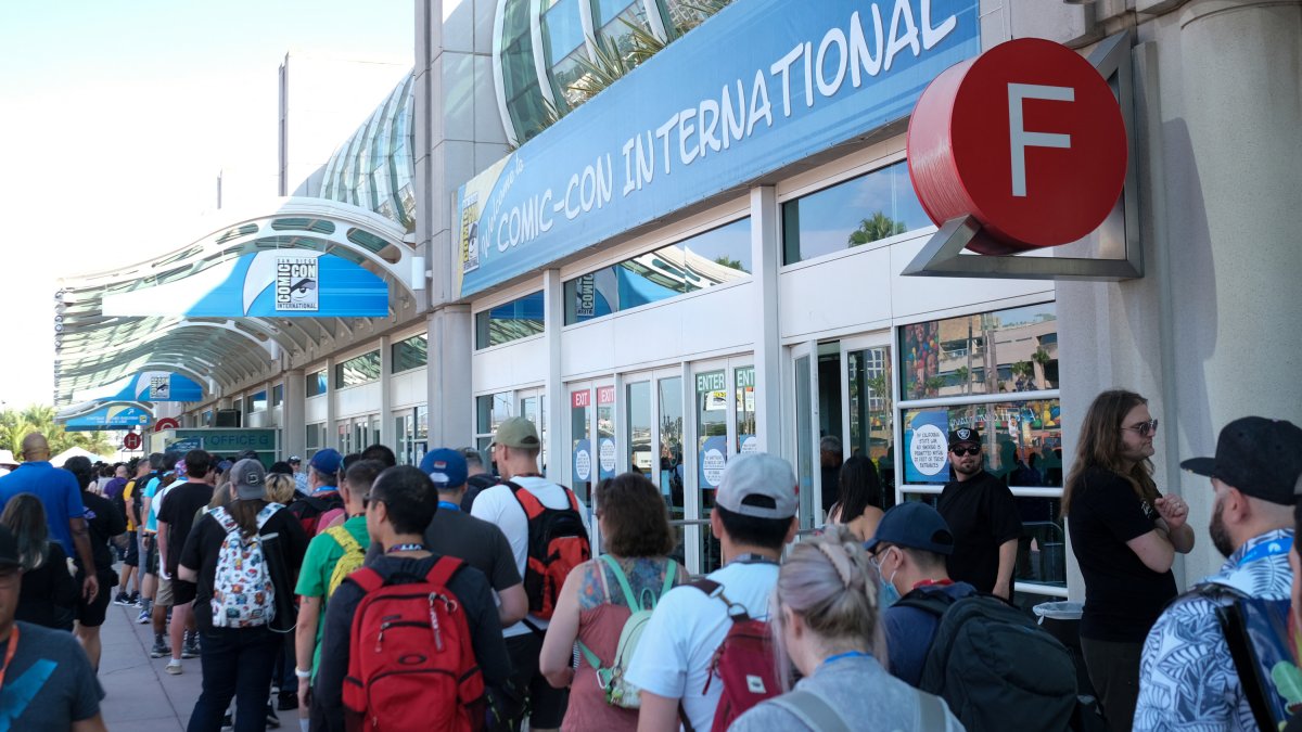 Asistentes a la San Diego Cómic-Con de 2024.