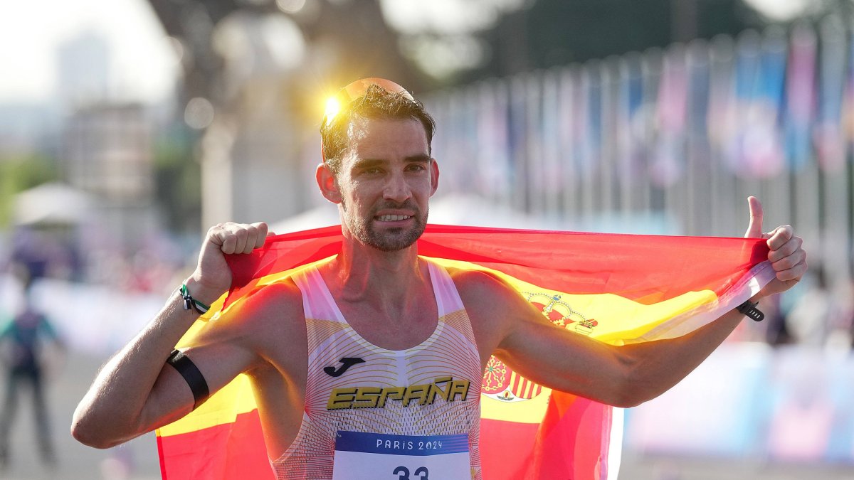 Álvaro Martín logra el bronce en los 20 km marcha de París 2024