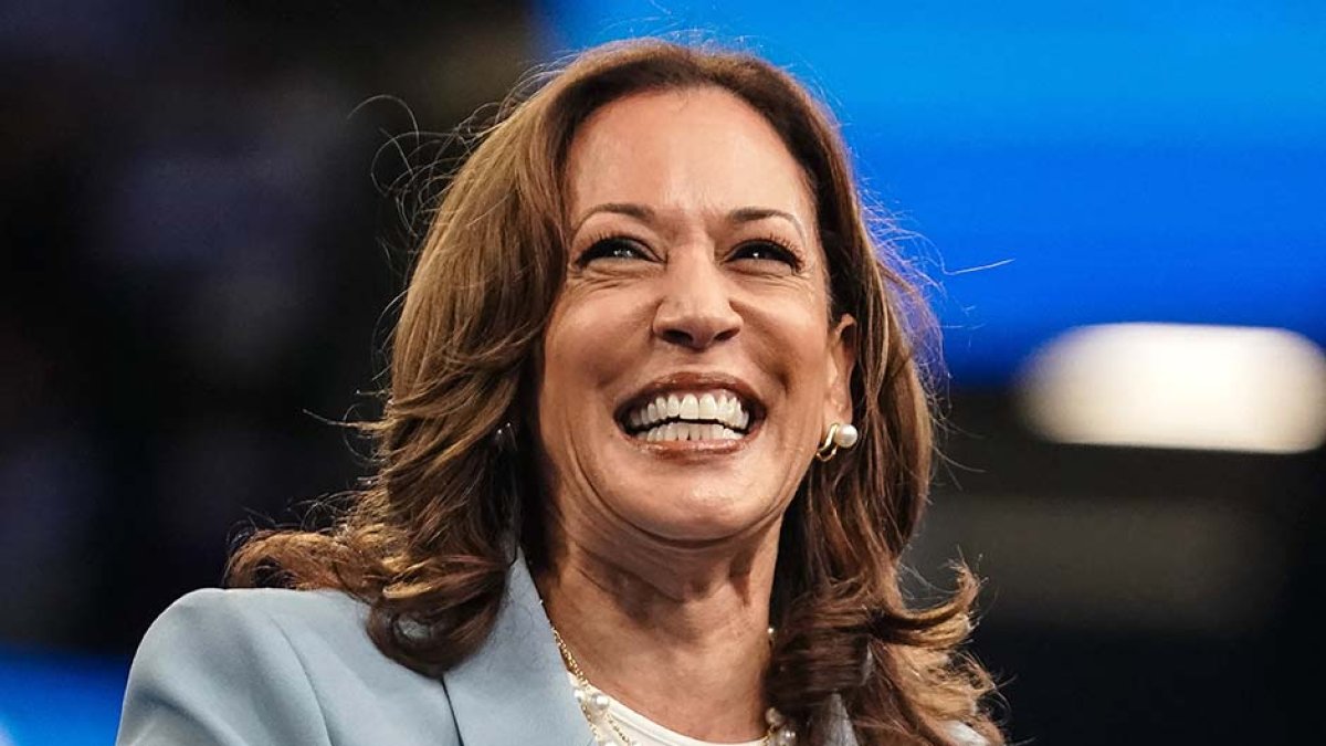 Kamala Harris in Atlanta, Georgia.