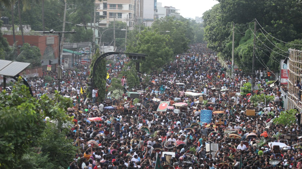 Manifestaciones en Bangladés