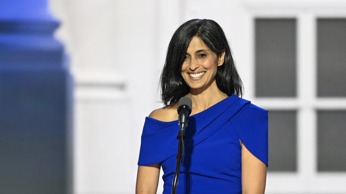 Usha Vance at her first Republican National Convention/ Andrew Caballero Reynolds.