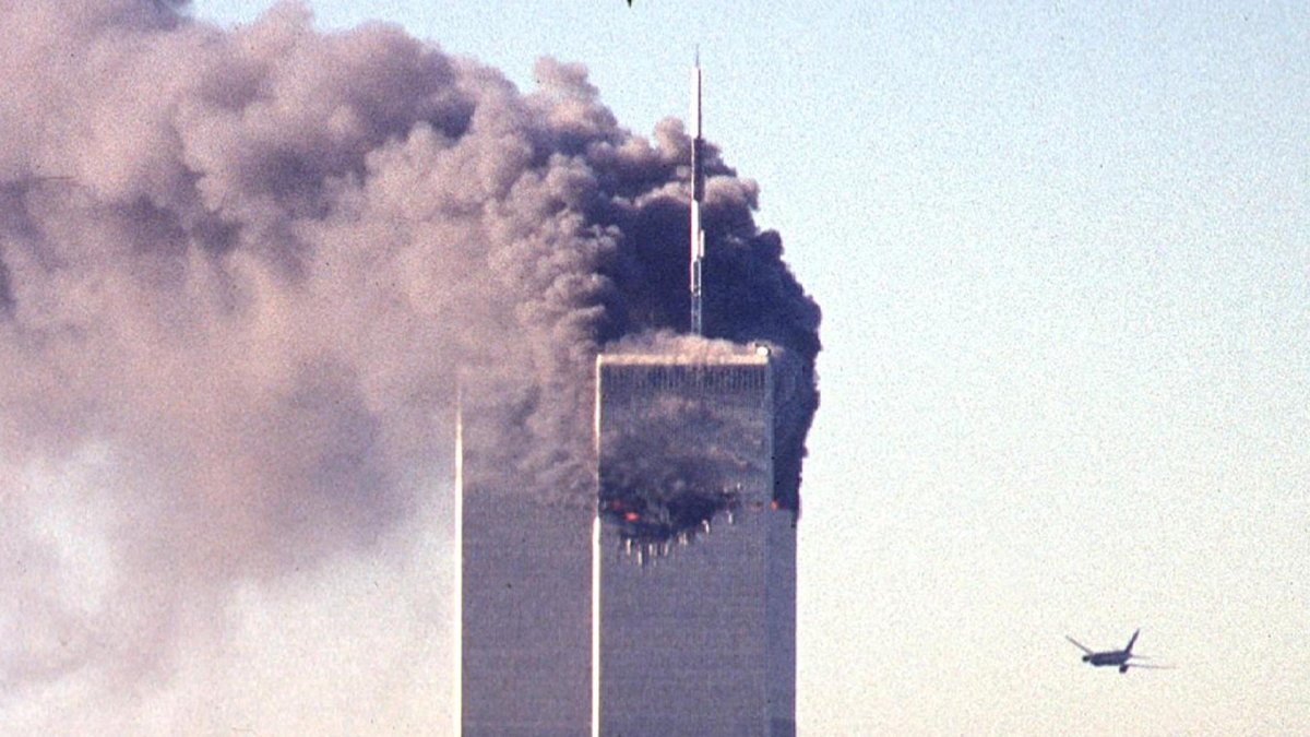 9/11 attack on the Twin Towers.