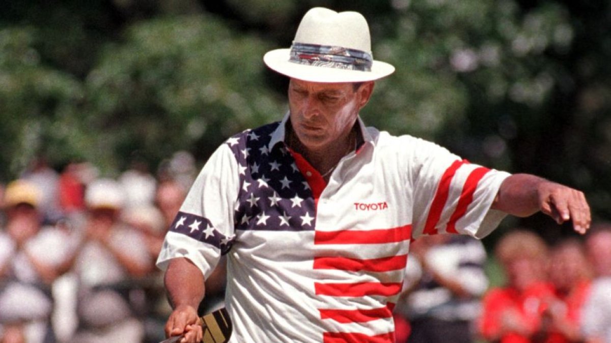 Juan 'Chi Chi' Rodríguez, durante un torneo del PGA Tour en 1997