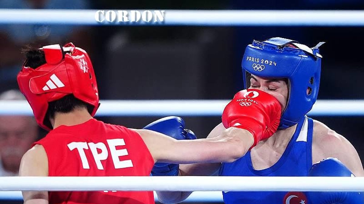 Lin Yu Ting, durante un combate en París 2024