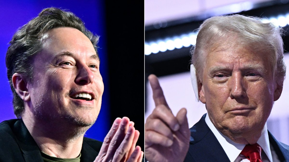Elon Musk y Donald Trump en una foto de archivo