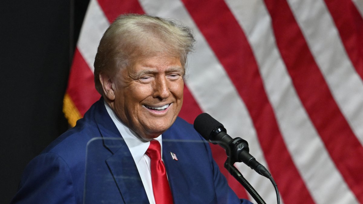 Donald Trump stopped by North Carolina and trashed the Biden-Harris administration's economic management/Peter Zay