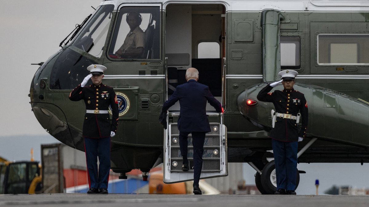 Joe Biden confirmed he would not seek re-election on July 21/ Samuel Corum