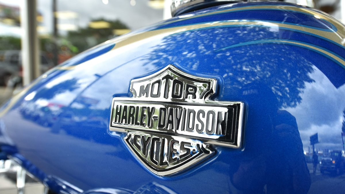 Logo de la marca de motos, Harley-Davidson.