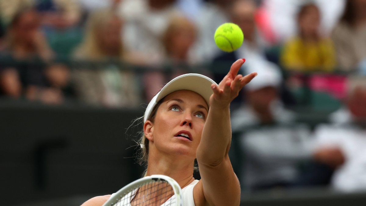 La tenista norteamericana Danielle Collin