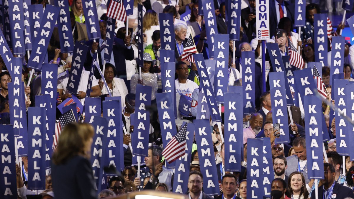 The Democratic National Convention came to an end in Chicago/ Kamil Krzaczynski.
