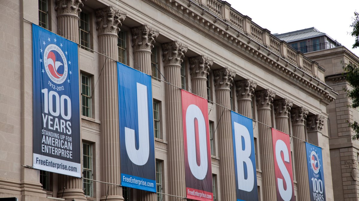 Imagen de archivo del edificio de la Cámara de Comercio de los Estados Unidos.