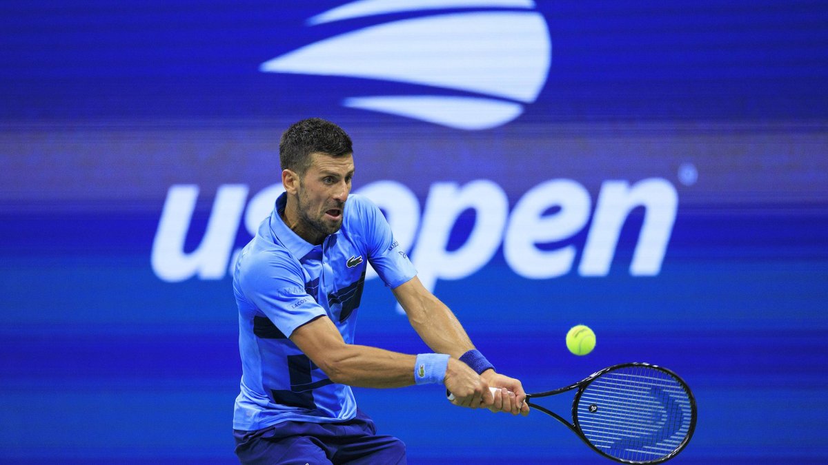 Novak Djokovic, en la segunda ronda del US Open 2024