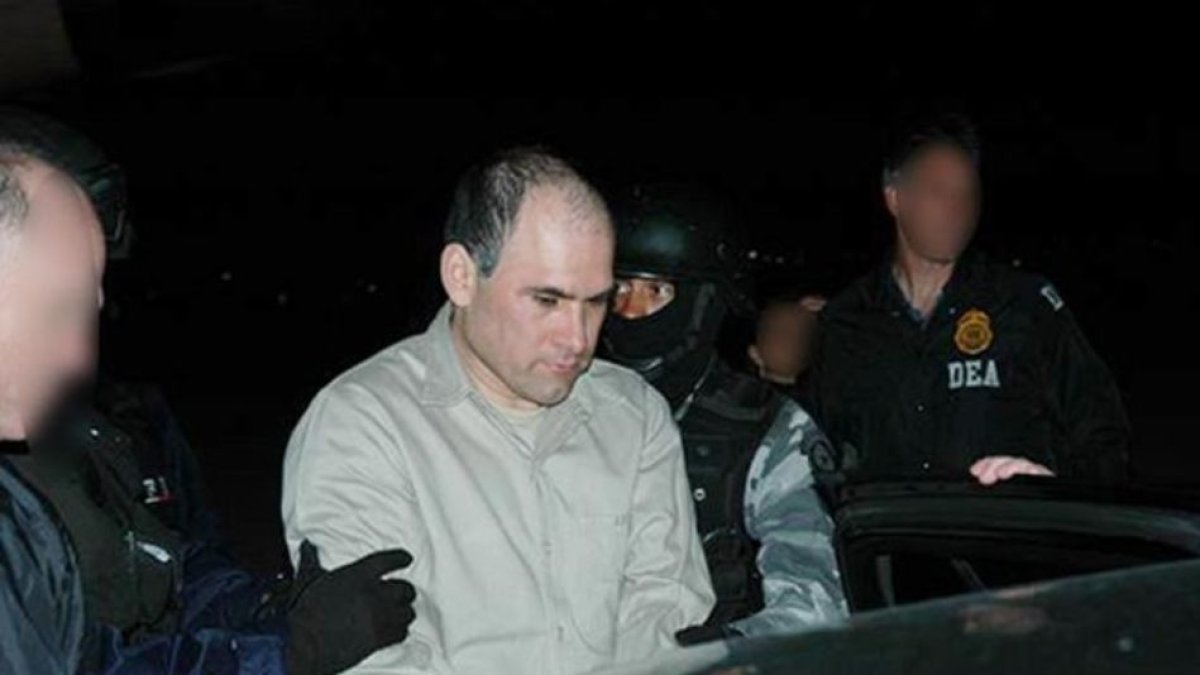 Osiel Cardenas Guillen in 2007, before being extradited to the United States.