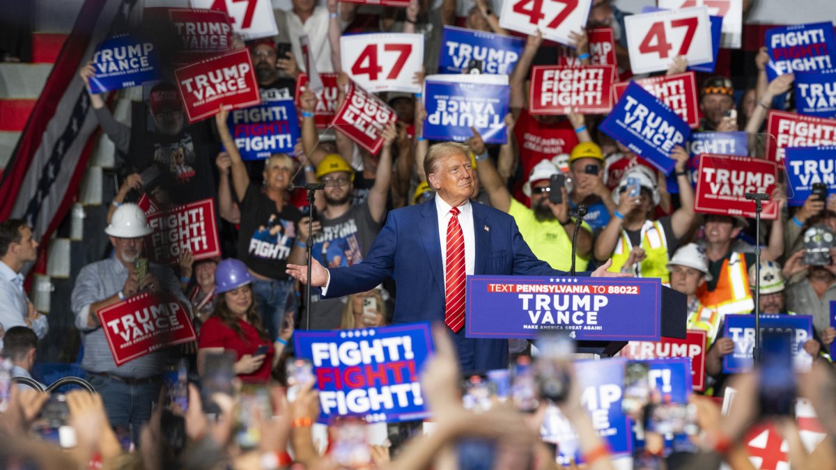 Donald Trump experimentó también una subida en las encuestas tras la luna de miel de Harris/ Roberto Schmidt