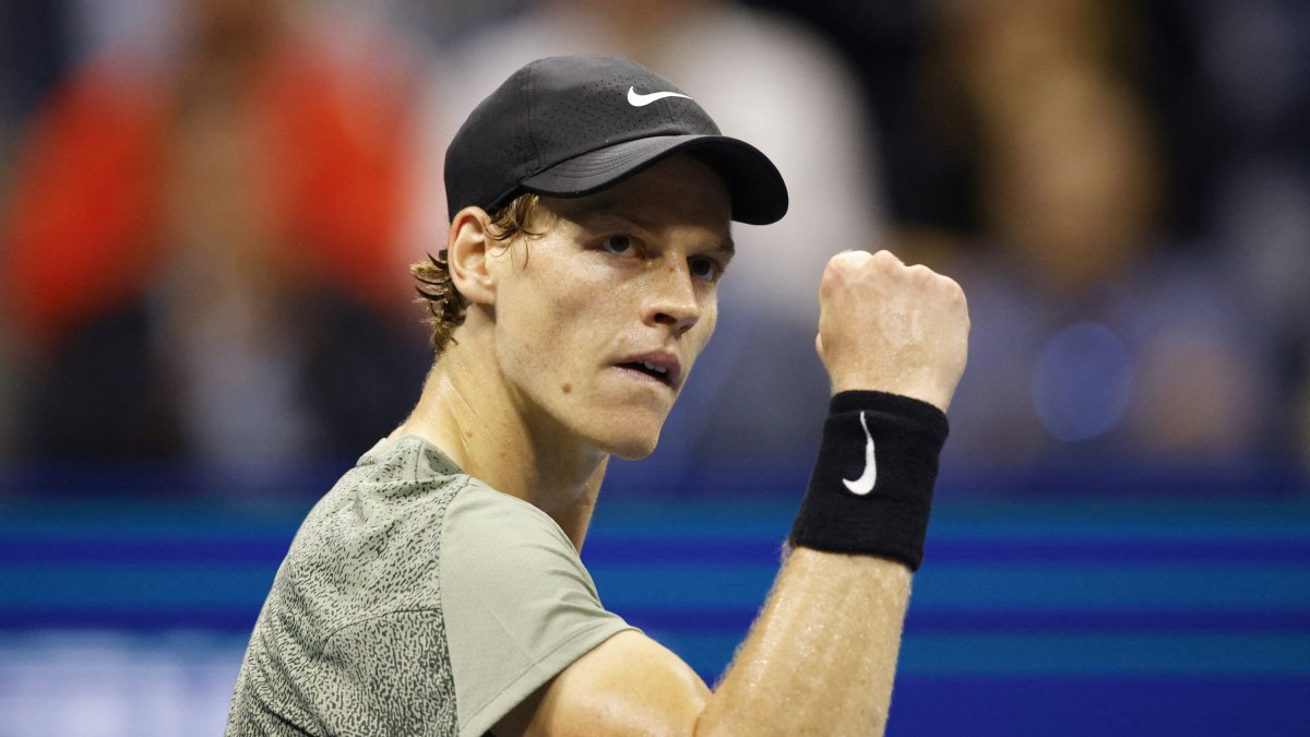 Jannik Sinner, en el US Open 2024