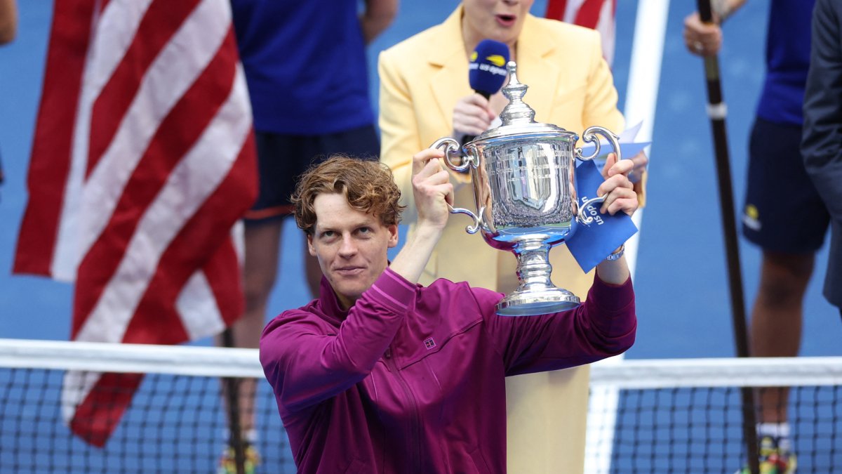 Sinner became the first Italian to win the U.S. Open/ Charly Triballeau.