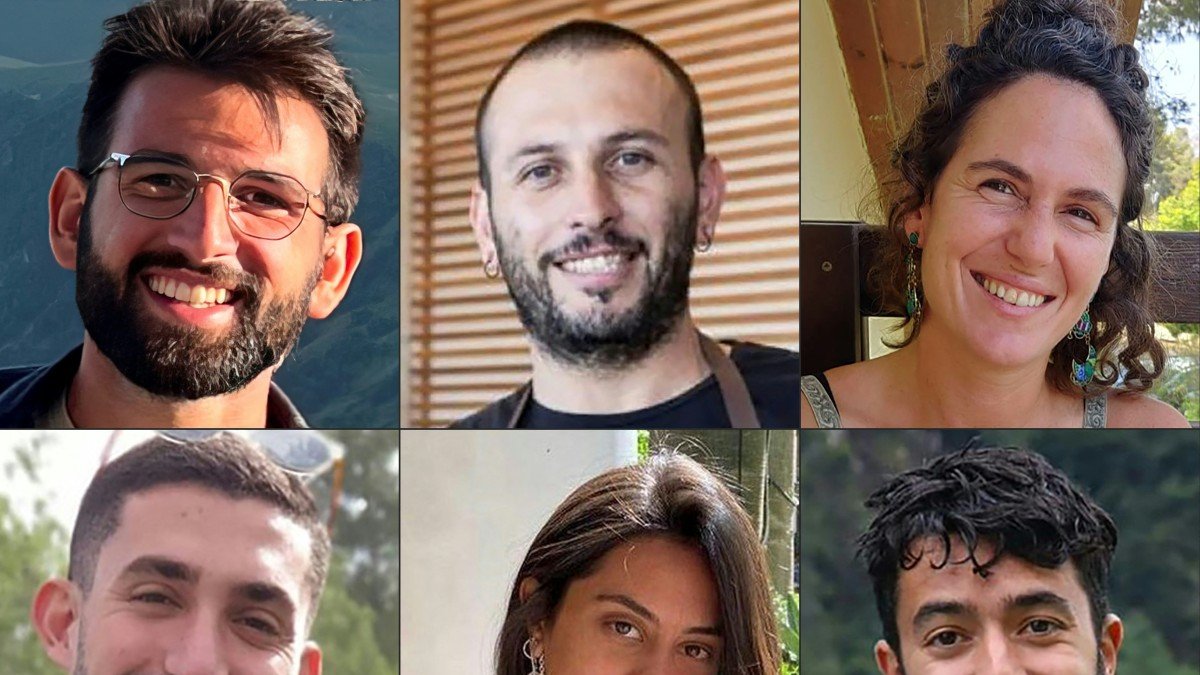 Los seis rehenes israelíes asesinados recientemente por Hamás