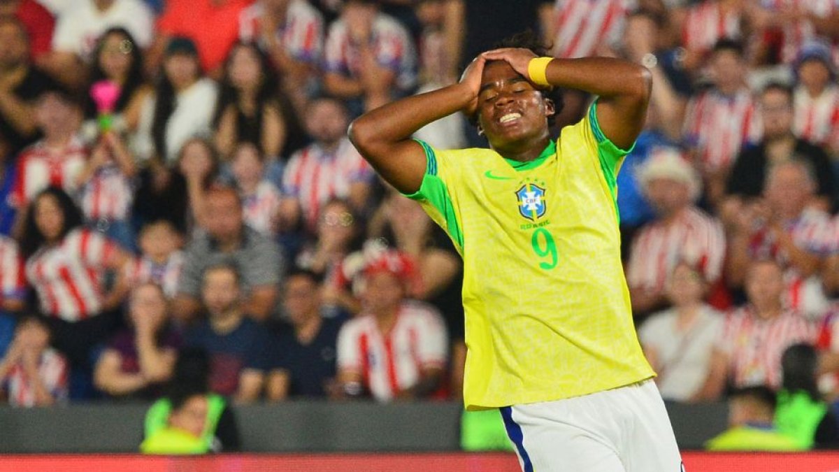 Endrick, futbolista brasileño