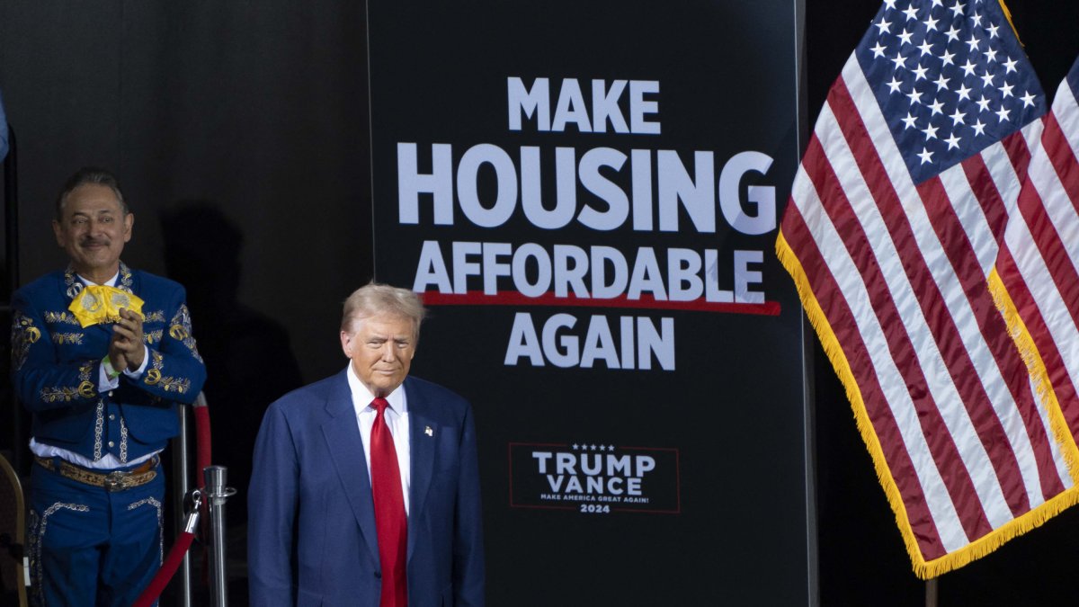 Trump encabezó en Arizona su primer rally posterior al debate con Harris/ Rebecca Noble