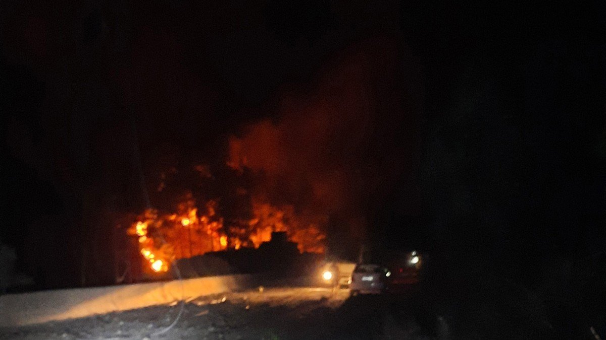 Presunto ataque israelí en Masyaf, Siria