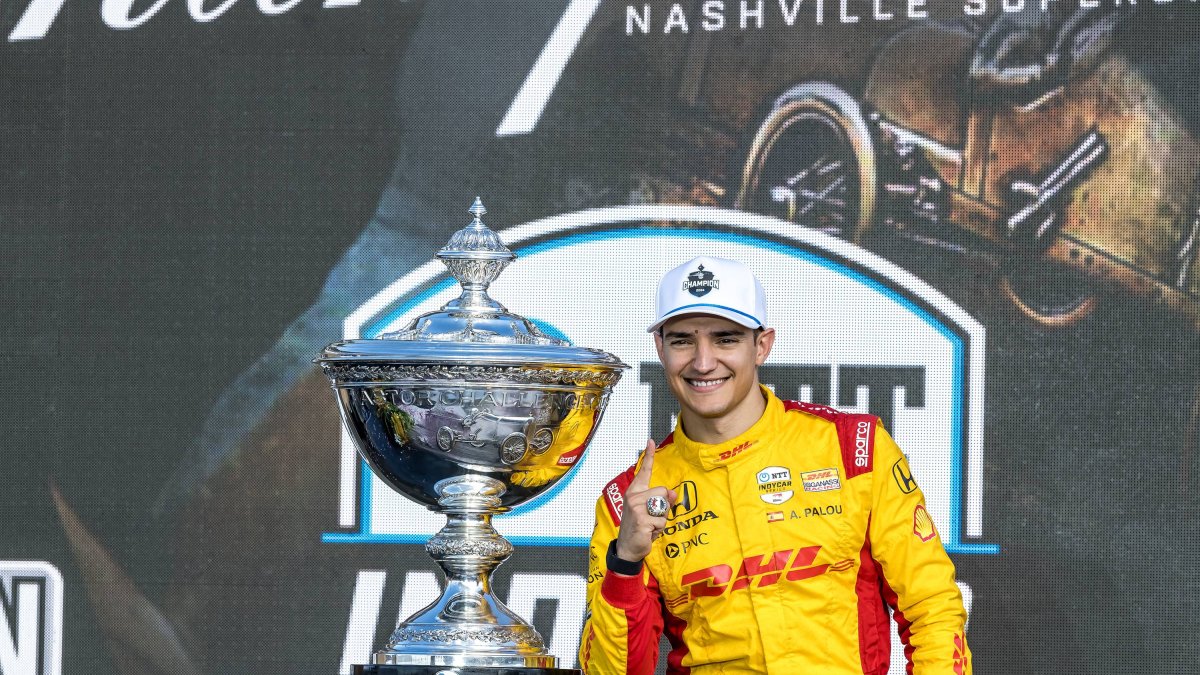 Álex Palou, con su tercer título de la IndyCar