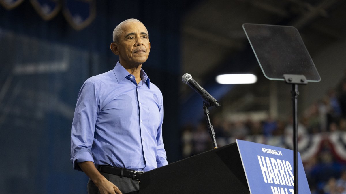 Barack Obama, en un acto en Pittsburgh