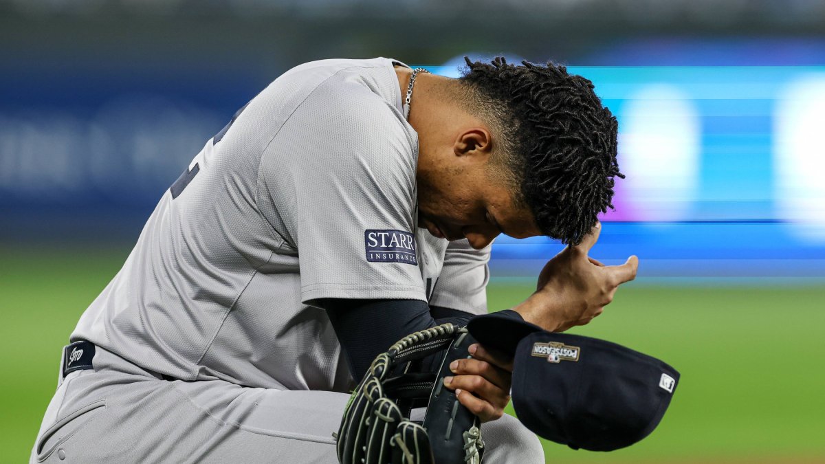 Juan Soto, during a game with the Yankees.
