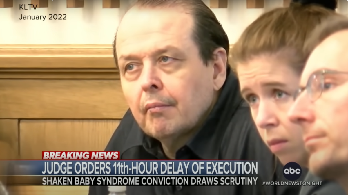 Robert Roberson before the court