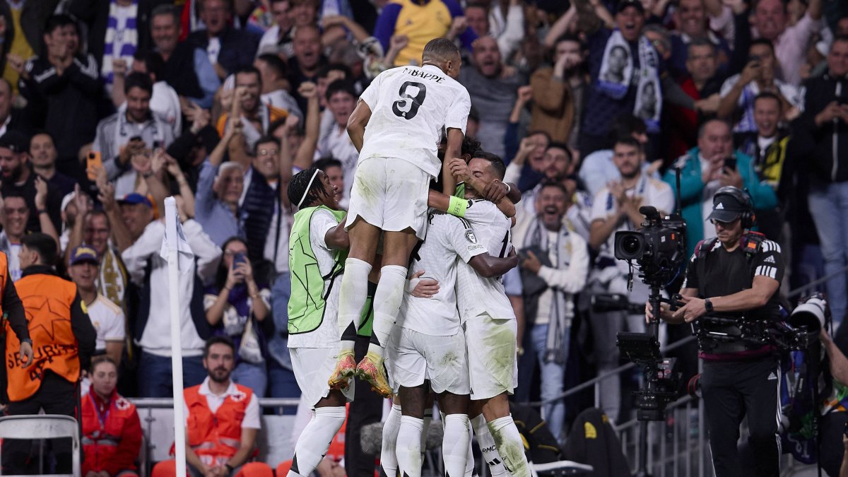 El Real Madrid celebra la victoria frente al Borussia Dortmund