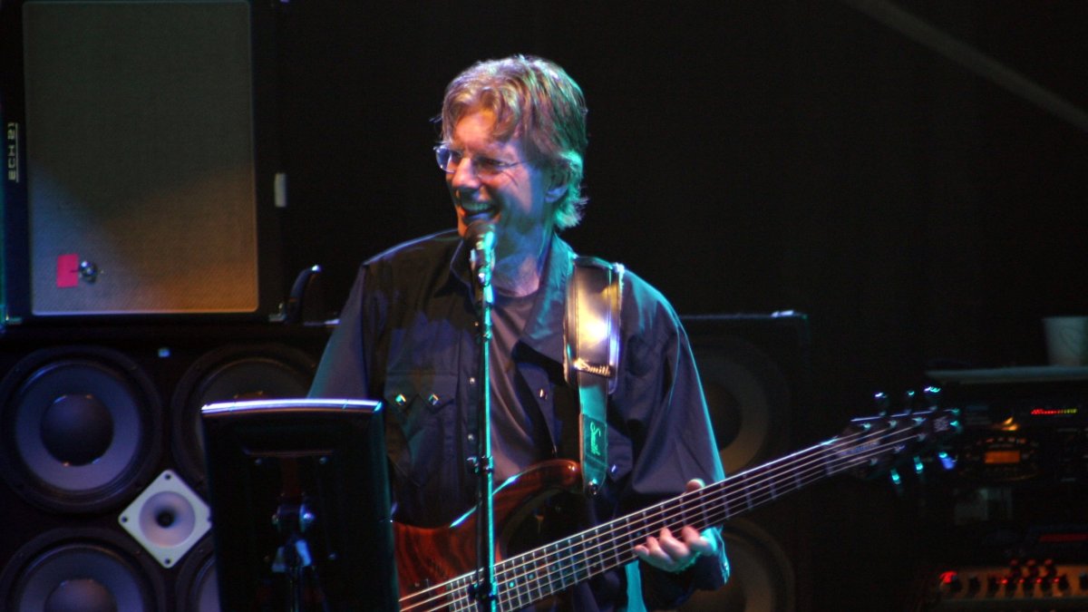 Phil Lesh during a concert in 2008.