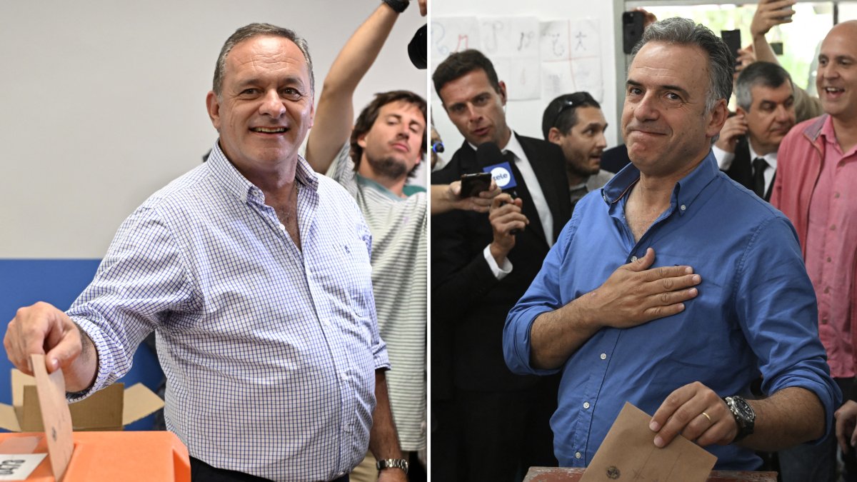 Yamandú Orsi and Álvaro Delgado will compete for the presidency of Uruguay/ Santiago Mazzarovich.
