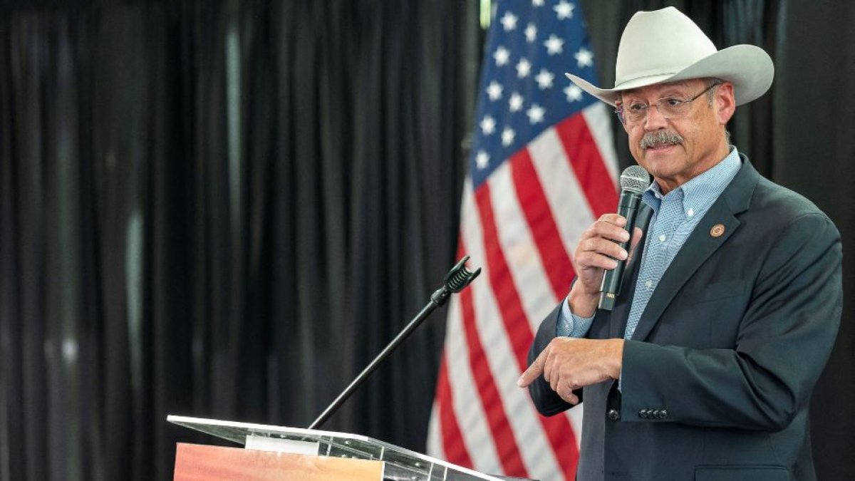 Mark Finchem in Phoenix, Arizona